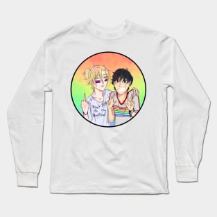 Ash and Eiji Pride Long Sleeve T-Shirt